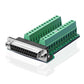 D-SUB DB25-G2-Stecker + M2-Buchse, 25-poliger Stecker, Breakout zu den Anschlüssen der Leiterplatte - Euroharry GmbH