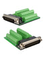 DB44-Stecker auf Klemmenblock, lötfreier Steckverbinder DR44, D-SUB auf 44-poliger Port-Klemmenadapter