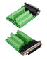 DB26/DB44 /D-SUB DB25-G2 M2 25 Pin Ausbruch zu Leiterplattenklemmen Steckverbind - Euroharry GmbH