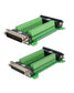 D-SUB DB25 Stecker auf Buchse 25-poliger Stecker Breakout zu Leiterplattenklemmen Steckverbinder