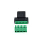 RJ45 auf Terminal Block 8-Pin Adapter LAN Netzwerk Ethernet Converter to 8 pin - Euroharry GmbH