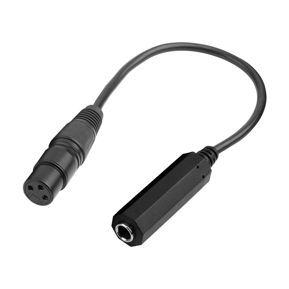 30cm 6,35mm TS Buchse auf 3-Plug XLR-Stecker Buchse Audio-Mikrofonkabel Adapter - Euroharry GmbH