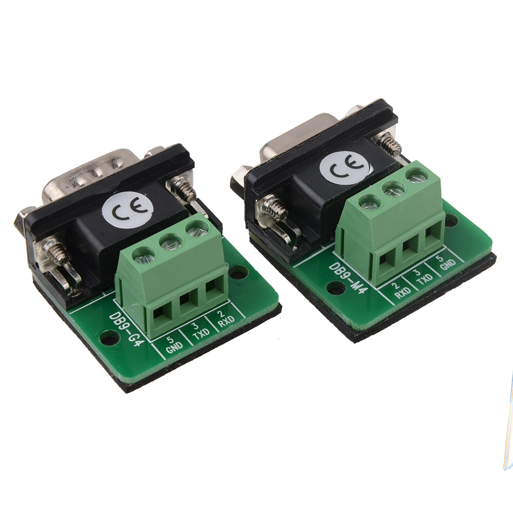 RS232 D-SUB DB9 Stecker Adapter auf Terminal Connector Signalmodul - Euroharry GmbH