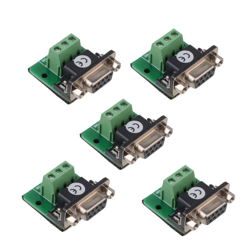 RS232 D-SUB DB9 Stecker Adapter auf Terminal Connector Signalmodul - Euroharry GmbH