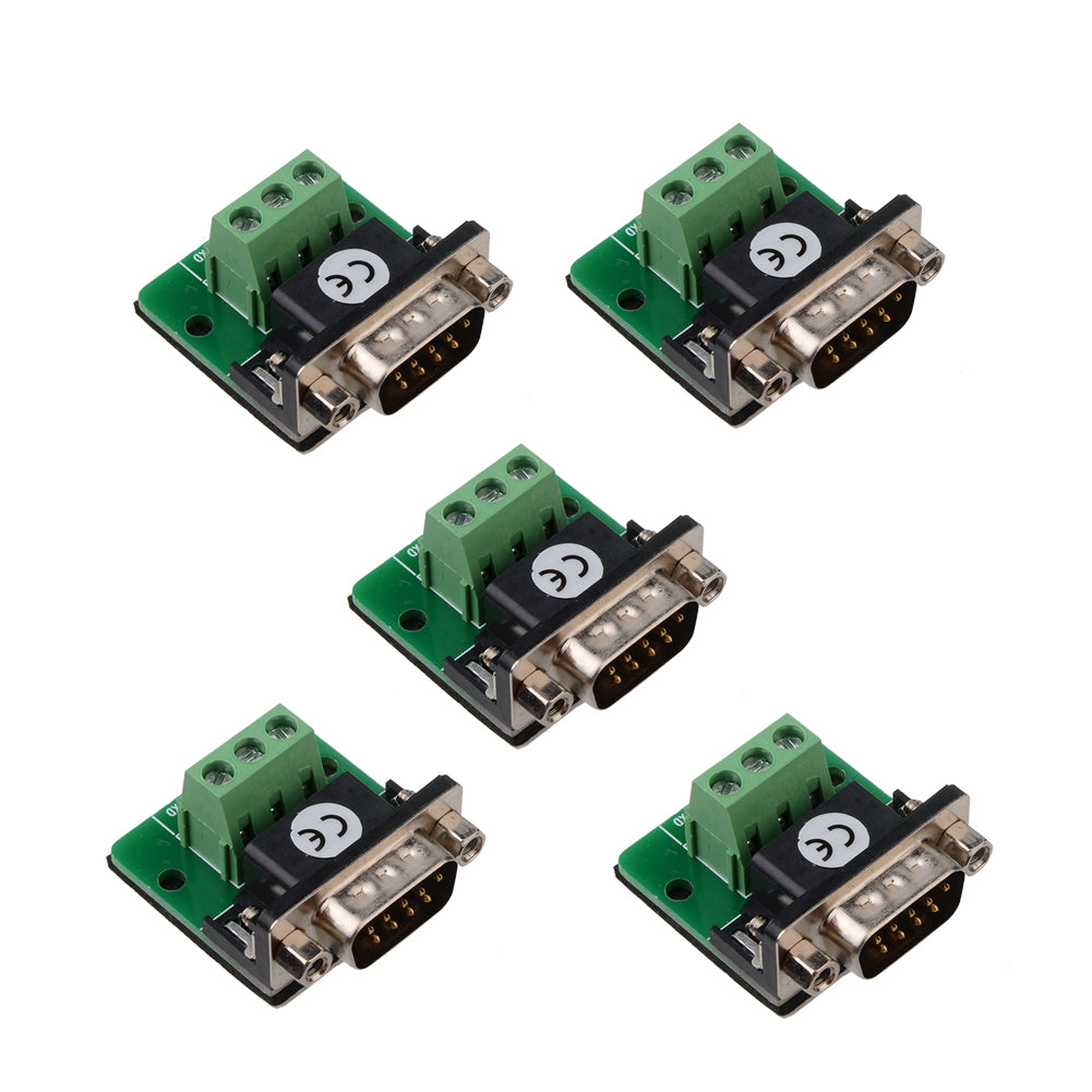RS232 D-SUB DB9 Stecker Adapter auf Terminal Connector Signalmodul - Euroharry GmbH