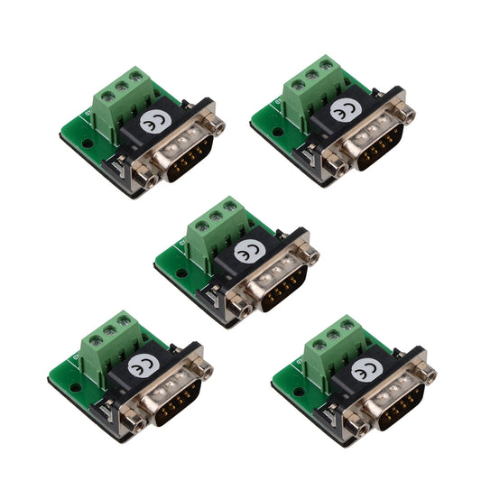 RS232 D-SUB DB9 Stecker Adapter auf Terminal Connector Signalmodul - Euroharry GmbH