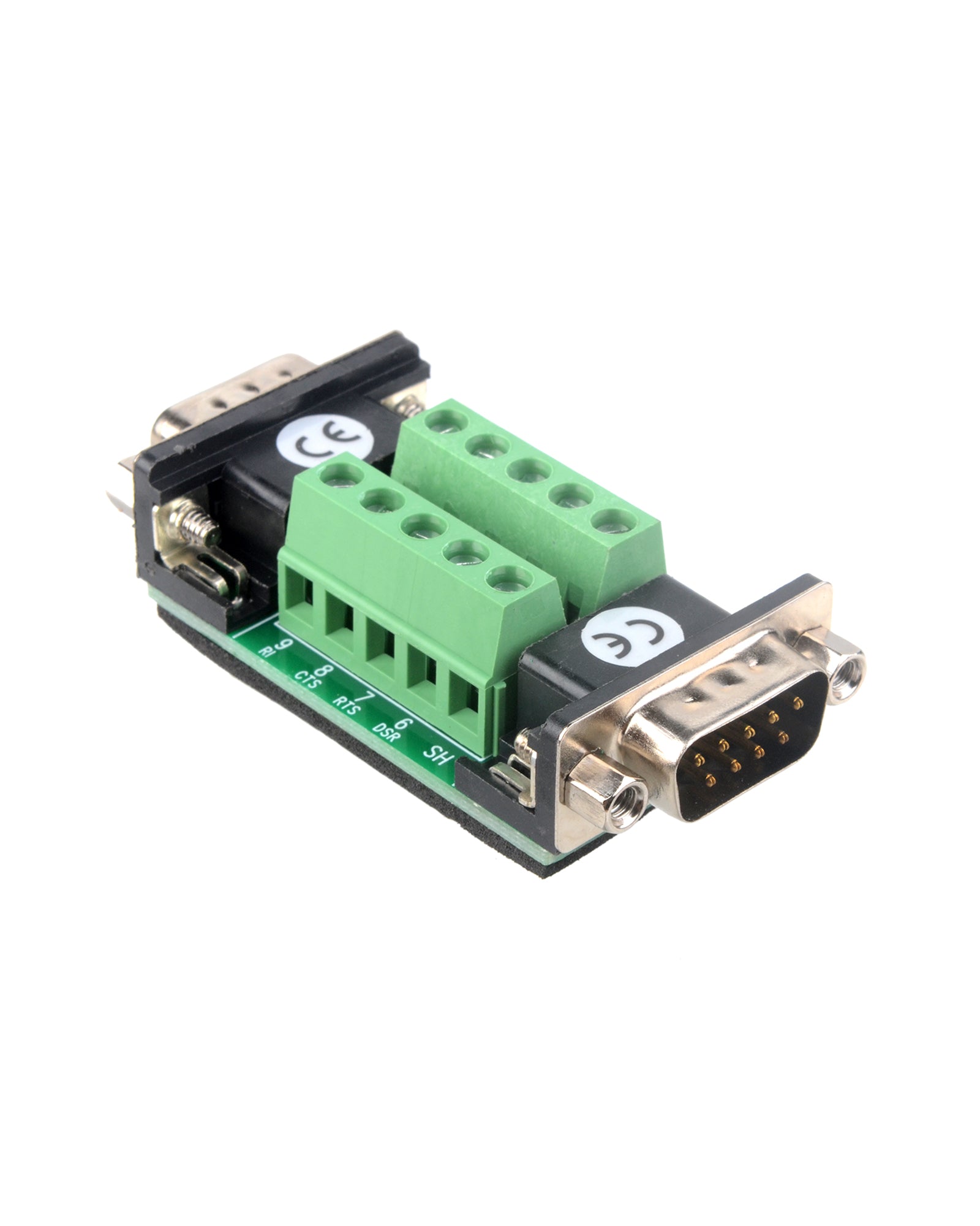 DB9 Terminal D-SUB DB9 Buchse/Stecker RS232 RS485 CAN RS422 mit DB9 - Euroharry GmbH