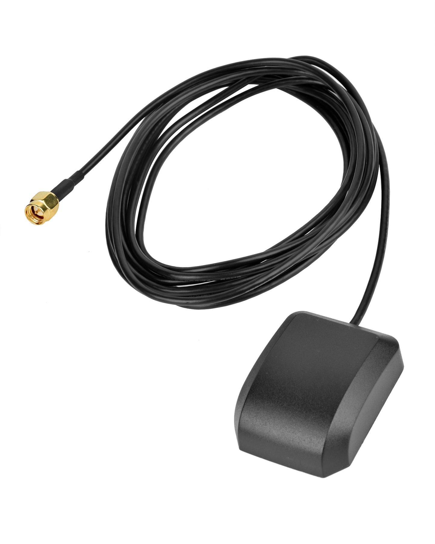 Euroharry GmbH waterproof auto GPS antenna with SMA connector, ideal for car stereo, navigation, and IoT monitoring systems.