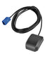 Waterproof auto GPS antenna with Fack-C connector for car stereo, navigation, and IoT devices by Euroharry GmbH, shown in the image.