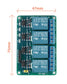 Euroharry GmbH 4 Kanal DC 5V Relaismodul with optocouplers, suitable for Raspberry Pi, Arduino, PIC, DSP, and AVR microcontrollers