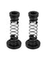 Euroharry GmbH T8 Acme threaded rod with anti-backlash nut for 3D printers, shown with precision threading and mounting features.