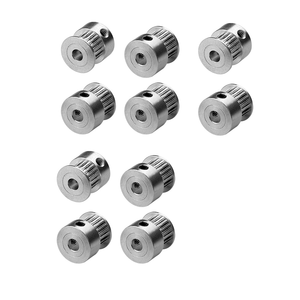 2GT 20T Zähne 5mm Bohrung Zahnriemenscheibe 3D mit Grub Screw 3D Drucker - Euroharry GmbH