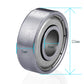 10 Stk.Kugellager miniatur Rillenkugellager 608ZZ 8x22x7mm Bearing Stahl Speed - Euroharry GmbH