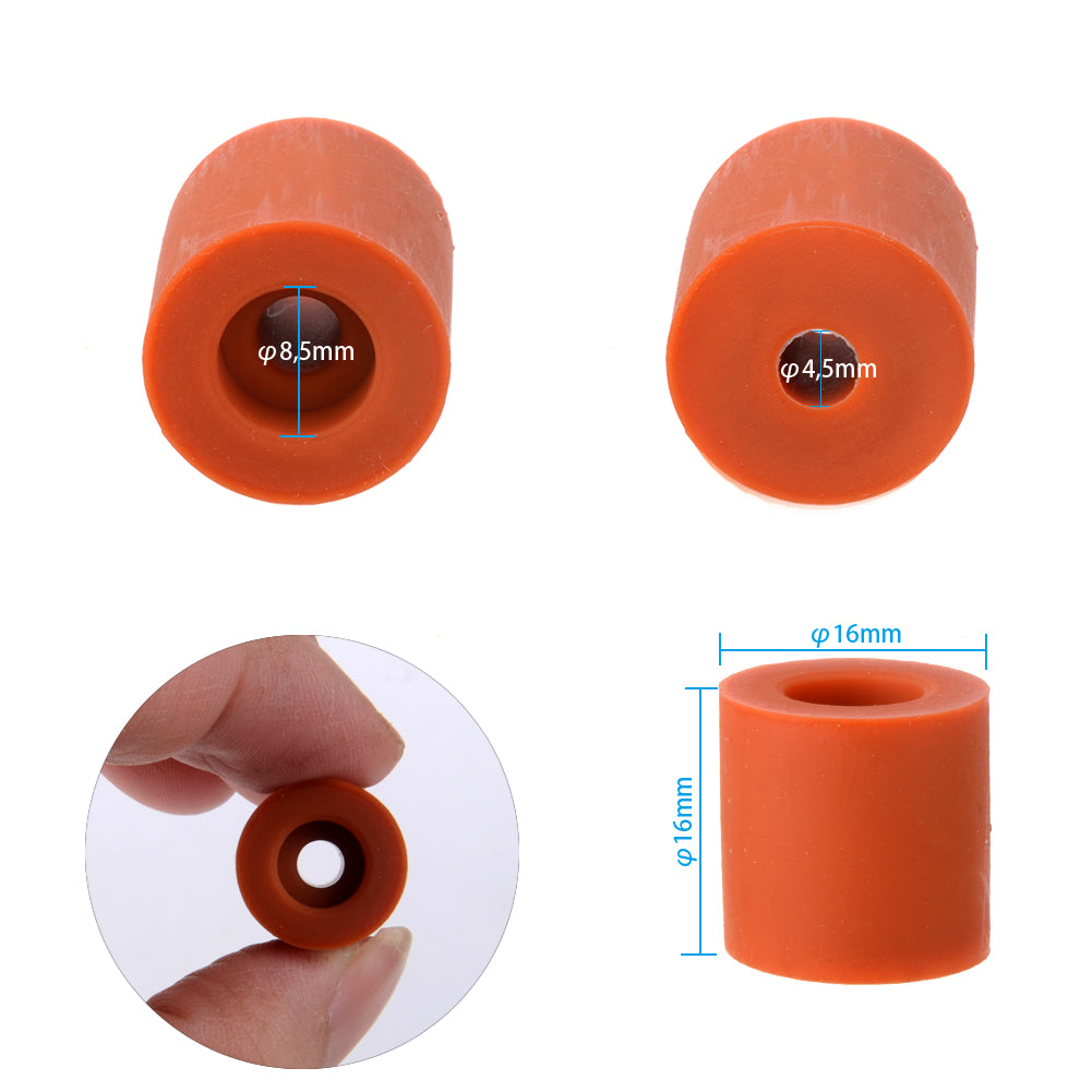 Heizbett-Silikon-Nivellierungssäule Stabiles Brutbett-Werkzeug Hitzebeständige Silikonpuffer für 3D-Drucker Heißbett-Halterungssäule - Euroharry GmbH