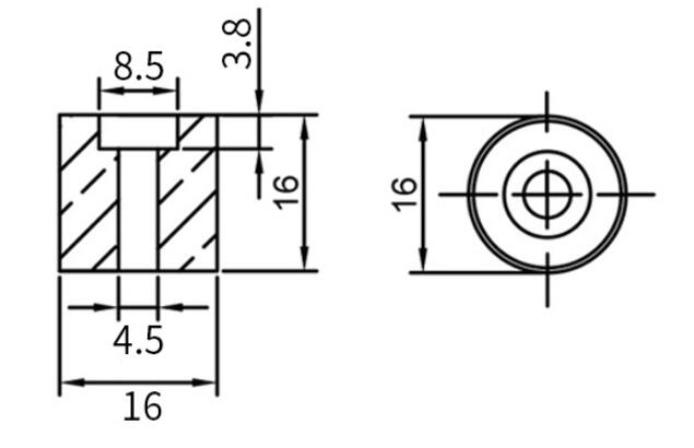 Heizbett-Silikon-Nivellierungssäule Stabiles Brutbett-Werkzeug Hitzebeständige Silikonpuffer für 3D-Drucker Heißbett-Halterungssäule - Euroharry GmbH