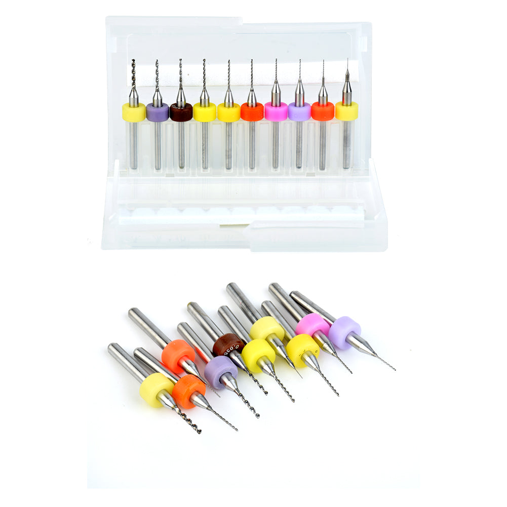 PCB-Bohrer-Set Wolframstahl Mikrospiralbohrer 3D-Zubehör Printer Precision - Euroharry GmbH