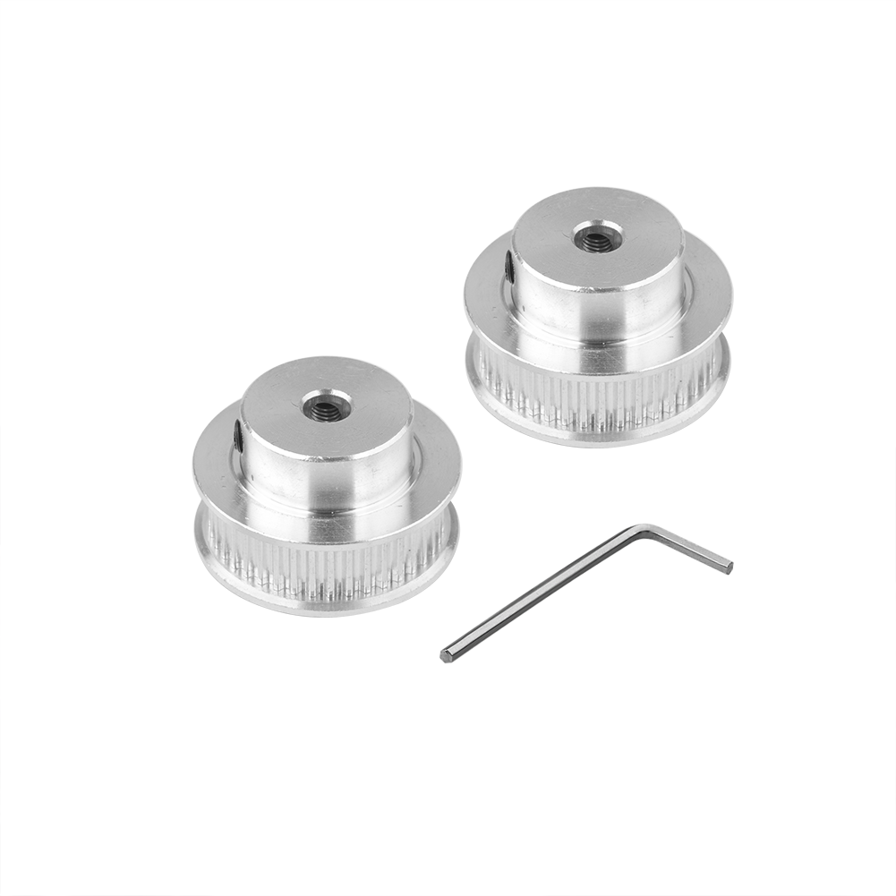 Euroharry 2 Stück GT2 Zahnriemenscheibe 5mm Bohrung  Riemenscheibe Synchronrad GT2 Timing Pulley für 3D Drucker GT2 Zahnriemen 6mm Breite Gürtel - Euroharry GmbH