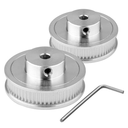 Euroharry 2 Stück GT2 Zahnriemenscheibe 5mm Bohrung  Riemenscheibe Synchronrad GT2 Timing Pulley für 3D Drucker GT2 Zahnriemen 6mm Breite Gürtel - Euroharry GmbH