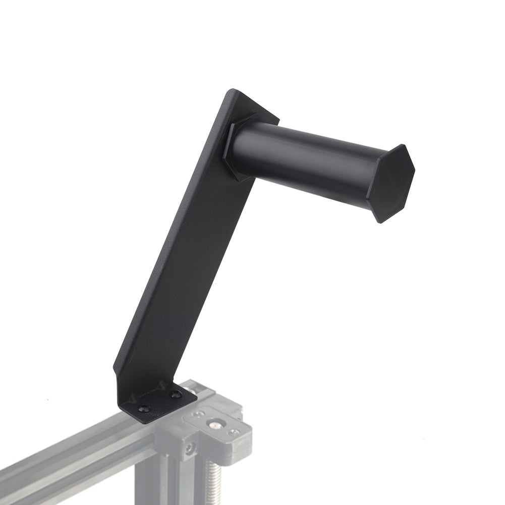 Euroharry 3D printer filament holder for single spools, compatible with PLA, ABS, TPU, and Nylon filament types.