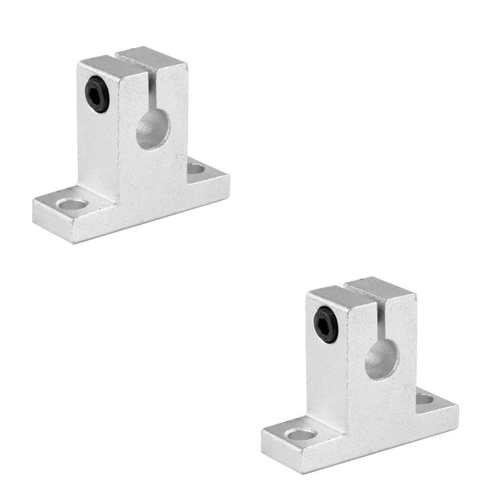 Set of four Euroharry GmbH Kugellager-Halterungen for 12mm linear guide bars, suitable for 3D printers.