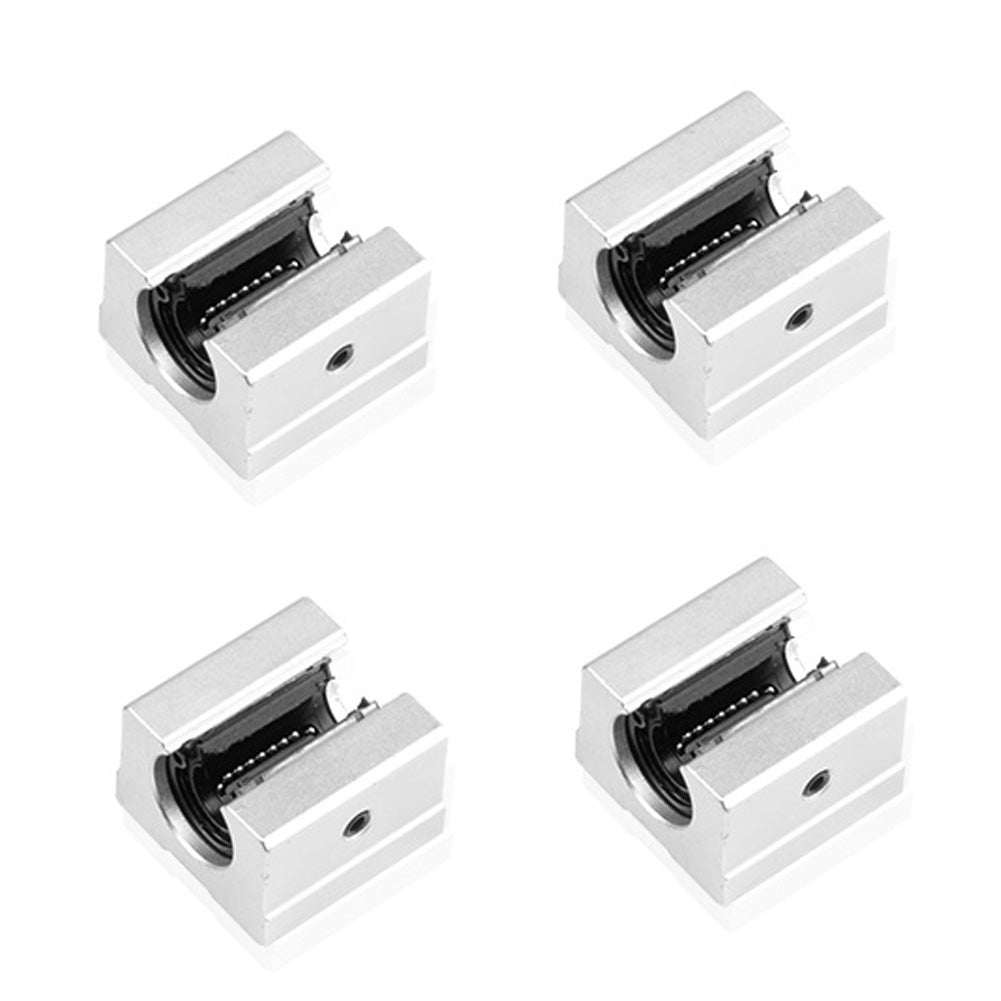 4 Stücke Aluminium Linearlager CNC Teile Öffnen Linearkugellager Gleitblock fürür Linearschiene - Euroharry GmbH