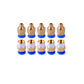 5x PC4-M6 +5 x PC4-M10 Pneumatische Luft gerade Schnellverschraubung 4mm Gewinde M6 + M10 - Euroharry GmbH