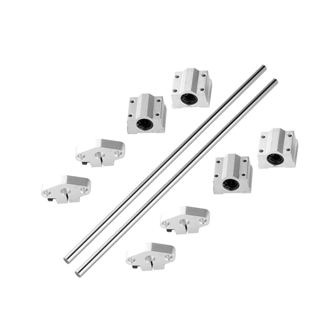3D Zubehör 100-600mm Ø8 Linearführung/H-Lagerblock/V-Lagerblock/Lager Set Linearachse Welle 8mm Präzisionswelle Linearwelle - Euroharry GmbH