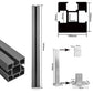 WPC Zaun Sichtschutzzaun Farbe - Euroharry GmbH