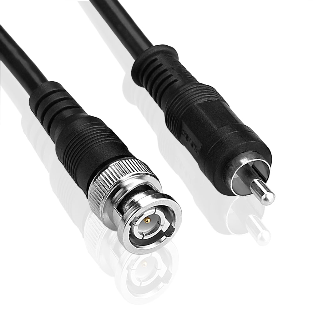 1m 3ft Koax/Koaxial RG59 RCA Stecker auf BNC Stecker Stecker M/M Audio Video AV Kabel - Euroharry GmbH