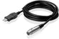 2,8m USB-Mikrofonkabel, USB-Stecker auf 3XLR-Buchse  Schwarz Mikrofonkabel - Euroharry GmbH