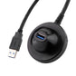 80cm USB Verlängerungskabel mit Sockel, USB 3.0 Extender Typ A, Stecker auf Buchse, Datenübertragungskabel, 5 Gbit/s, für USB-Flash-Laufwerk, Kartenleser, Festplatte, Drucker - Euroharry GmbH