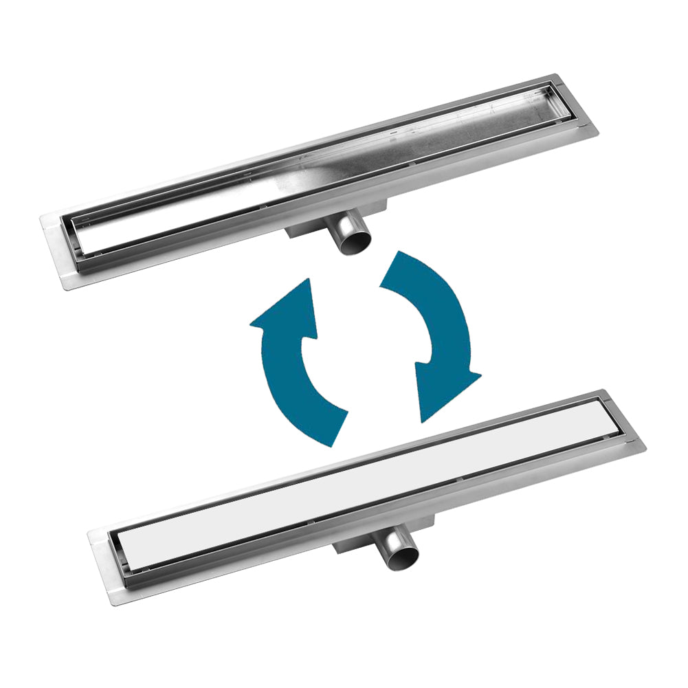 Edelstahl Duschrinne Bodenablauf Abflussrinne Duschablauf Ablauf 2in 1 Befliesbar - Euroharry GmbH
