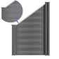 WPC Zaun Sichtschutzzaun Farbe - Euroharry GmbH