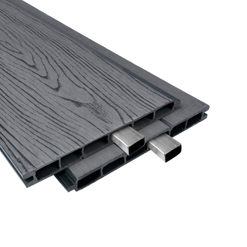 WPC Zaun Sichtschutzzaun Farbe - Euroharry GmbH