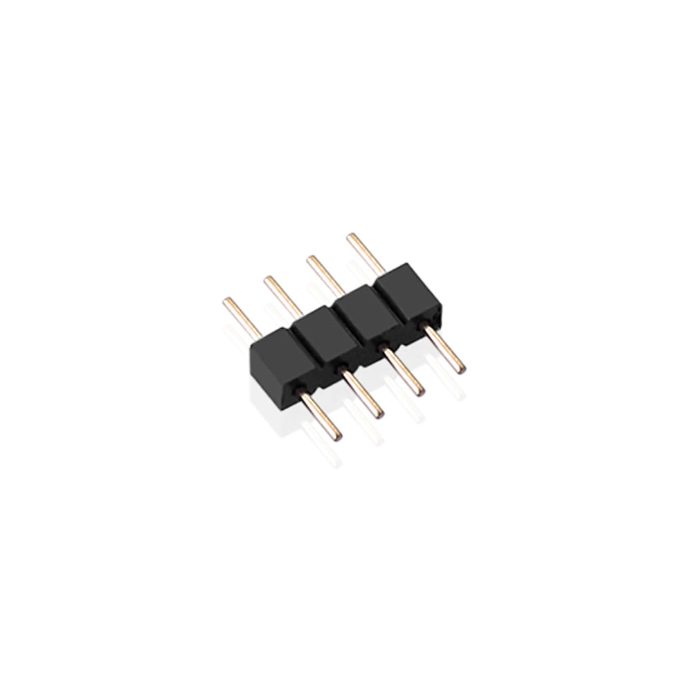 LED Streifenlicht Zubehör | 4 Pin Pol Kabel Verbinder Kupplung Adapter 4 polig Steckverbinder RGB LED Stecker für SMD 5050 3528 2835 RGB LED-Streifen - Euroharry GmbH