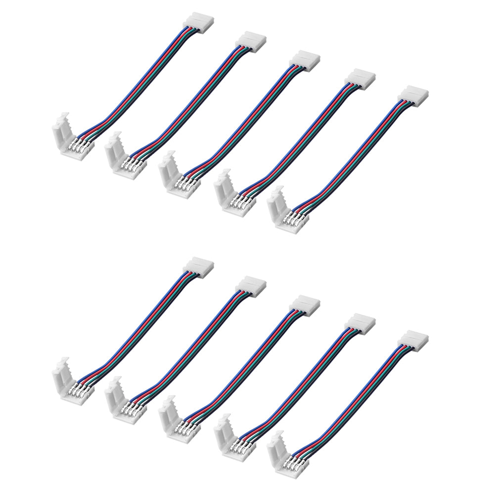 Schnellverbinder Verbinder Adapter für LED RGB Stripe 5050 KABEL Connector - Euroharry GmbH