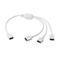 LED Streifenlicht Zubehör| 4PIN Verteiler Verbinder Verlängerungskabel RGB Kabel LED Strip - Euroharry GmbH