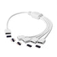 LED Streifenlicht Zubehör| 4PIN Verteiler Verbinder Verlängerungskabel RGB Kabel LED Strip - Euroharry GmbH
