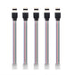 4Pin LED RGB Strip Light Connector 10mm breiter Streifen auf Jumper Lötfreier Clamp-On Pigtail Adapter für 5050 Flexible LED Strip Light - Euroharry GmbH