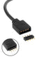 LED Streifenlicht Zubehör|Verlängerung Anschluss Kabel für LED RGB-Strip 4 pin, Verbinder, geeignet für LED RGB Leiste Streifen - Euroharry GmbH