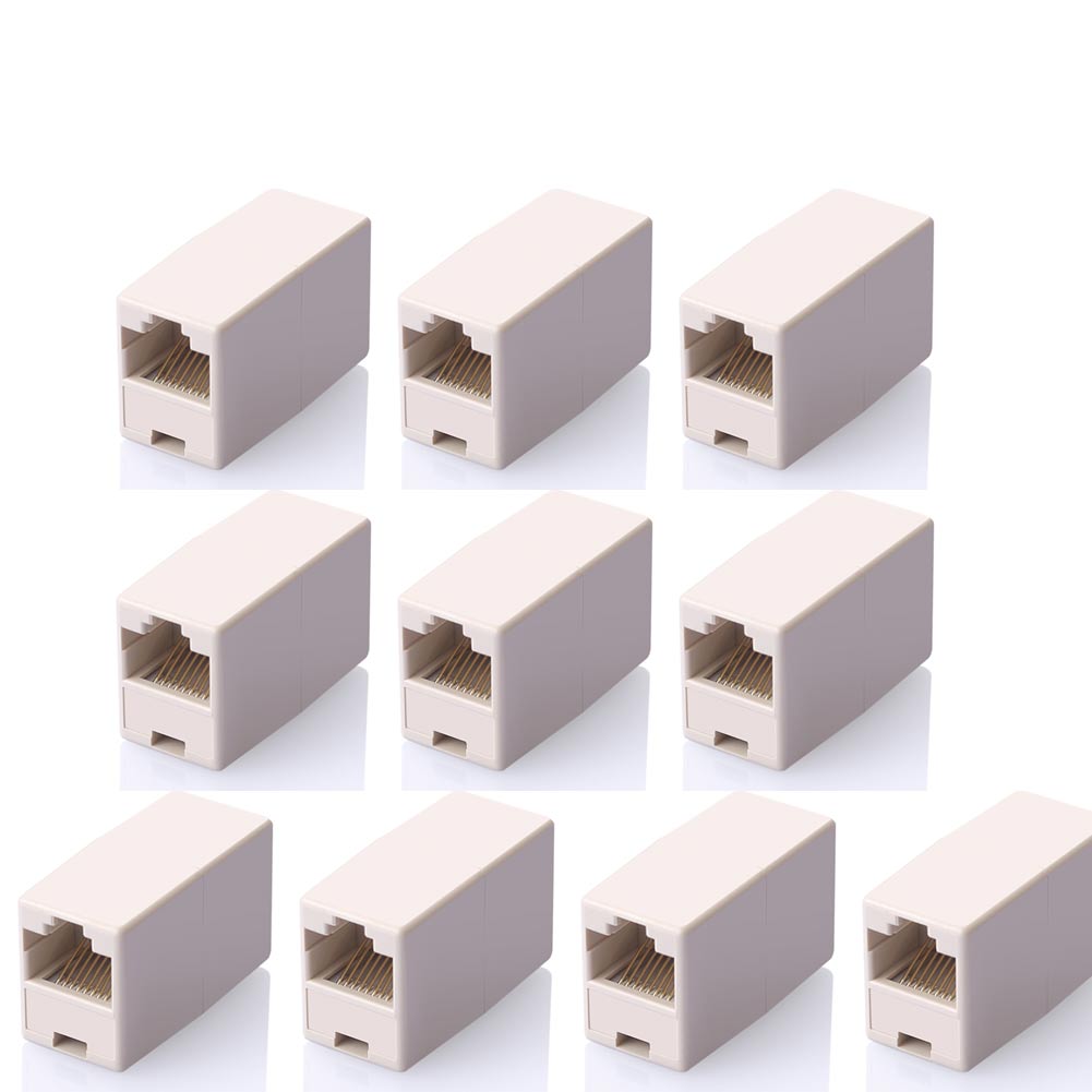 Cat5 Cat5e RJ45 Kupplung 8P8C Netzwerkkabel Verbinder Buchse auf RJ45 Buchse - Euroharry GmbH