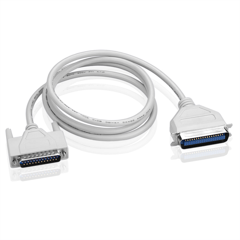 LPT Paralleldrucker 25 Pin DB-25 Stecker auf CN36 36-polig IEEE1284 Kabel - Euroharry GmbH
