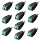 RCA  Adapter Terminalblock > Cinch Stecker RCA Adapter DC Block Schraubanschluss 2-Pin Verbinder Kabel auf Cinch Anschluss - Euroharry GmbH