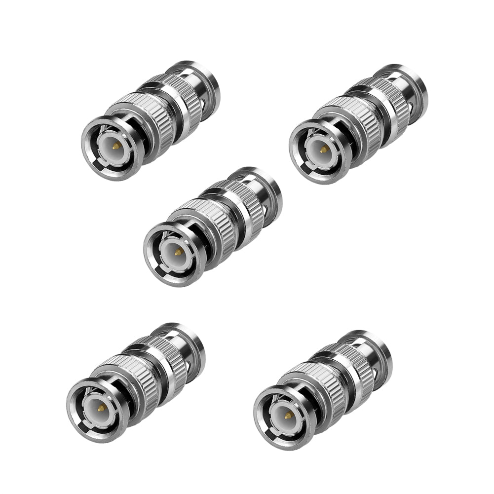 5 Stück BNC Stecker auf Stecker für CCTV Video Kameras Koaxialkabel - Euroharry GmbH