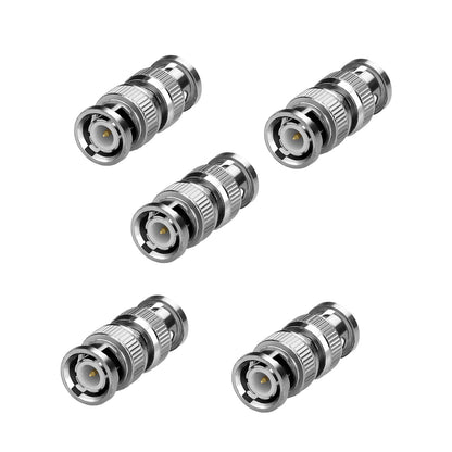 5 Stück BNC Stecker auf Stecker für CCTV Video Kameras Koaxialkabel - Euroharry GmbH