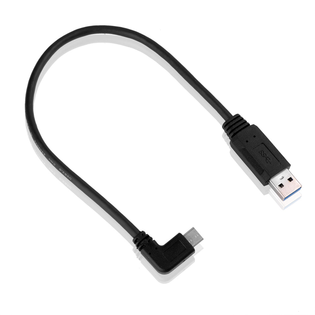30cm 90-Grad-USB 3.0-Stecker zum Typ C-Datenladekabel Daten Aufladen Kabel - Euroharry GmbH