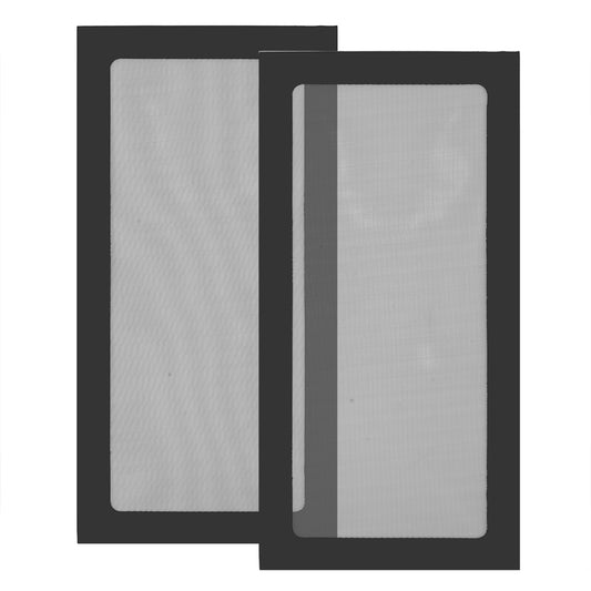 120 * 240mm Schwarz Lüfterabdeckung mit Ultra-feinem Staubfilter, Schwach magnetisch Montage - Euroharry GmbH