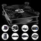 USB PC Ventilator lüfter 120mm Leise PC Gehäuselüfter Einstellbare Fan 5V - Euroharry GmbH