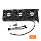 Grafikkarten-Lüfter3 x 92 mm PWM Lüfter, PCI-Halterung Kühler - GPU-Lüfter,unterstützt 5 V, 7V,12V ，unterstützt unterstützt Support Mainboard sys_fan Schnittstelle - Euroharry GmbH