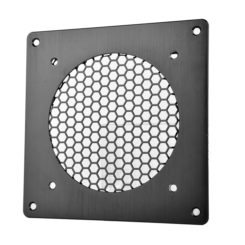 USB Ventilator,120MM Lüfter,Mit 3-Gang verstellbarem 5V/0.3A USB-Lüfter,mit einer modernen gebürsteten schwarzen Aluminiumrahmen,für Heimkino AV Schrank Kühlun - Euroharry GmbH